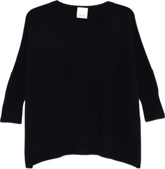 Allude Maglione girocollo - Nero