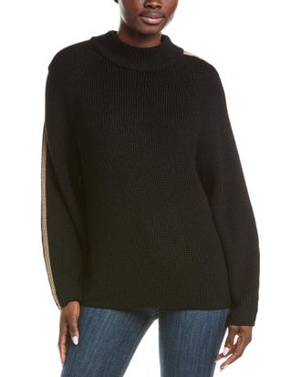 Velvet Wool-Blend Sweater