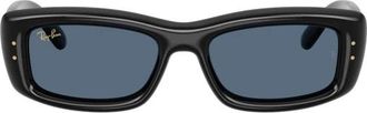 Ray-Ban Kiliane Puffer Zonnebril - Heren - Zonnebrillen - Zwart - 55 MM - Accessoires