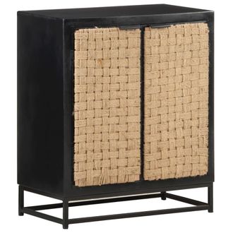 vidaXL Aparador De Madera Maciza De Mango 60x35x70 Cm Vidaxl