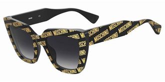 Moschino MOS148/S 7RM/9O Womens Sunglasses Black Size 52
