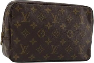Louis Vuitton Pre-owned Clutches, female, Brown, Size: ONE SIZE Pre-owned Vintage Monogram Clutch
