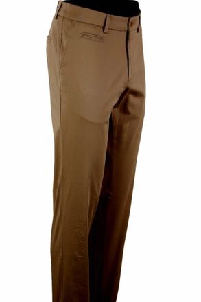 Ballin Mens Xtreme Comfort Sateen Casual Pants In Bourbon