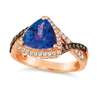 Le Vian Ladies Tranquility Cocktail Rings set in 14K Strawberry Gold WJPT 1
