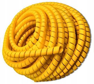 OEM Cable De Pvc Amarillo De 10 Metros (16-22 Mm) - Manguera - Espiral - Cubierta De Resorte