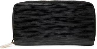 Louis Vuitton Pre-owned Wallets, female, Black, Size: ONE SIZE Pre-owned Long Wallet