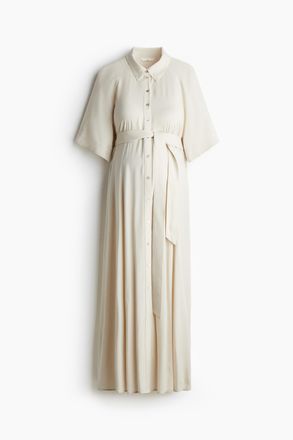 H&M MAMA Before & After Blusenkleid - Beige