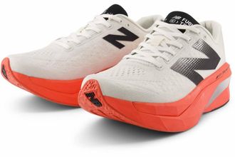 New Balance Mens Fuelcell Supercomp Trainer V3 Shoe In Urgent Red/sea Salt