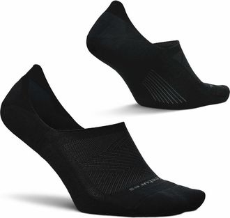 Feetures Elite Light Cushion Invisible Socks AntiSlip Sport Sock Liner with Targeted Compression in Graphite at Nordstrom, Size Medium