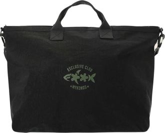 F**k Tassen - Heren - Weekendtassen - Zwart - ONE Size - Nylon - Tassen