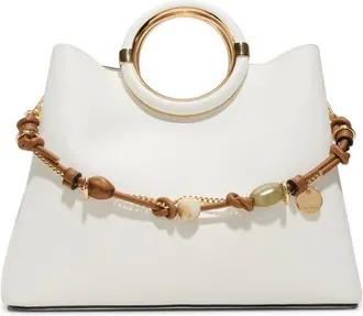 Aldo Doviegemm Faux Leather Top Handle Bag in Other White at Nordstrom