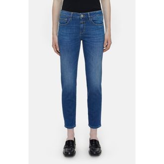 Closed Baker Skinny Jeans in Dark Blue at Nordstrom Rack, Size 34
