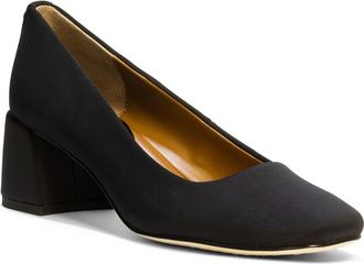 Donald J Pliner Square Toe Pump in Black at Nordstrom Rack, Size 7.5