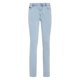 Philipp Plein Dames, Jeans, Blauw, Maat: W28 Denim