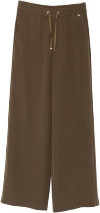 Herno Set Regalo Berretto e Guanti Carlton - - Trousers - Donna - Verde - S