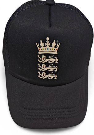Generic Baseball Cap Navy Blue England 3 Lion Test Cricket Sun Hat/Cap Cricket ODI/Test Adult/Men ONE Size Adjustable