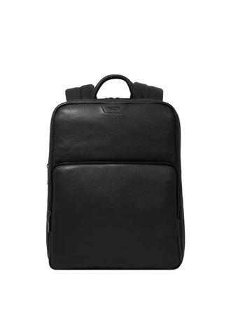 Lancel Come leather expandable backpack - Black