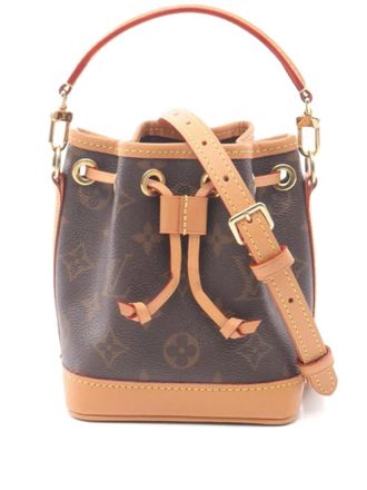 Louis Vuitton 2021s nano No&eacute; shopper - Bruin