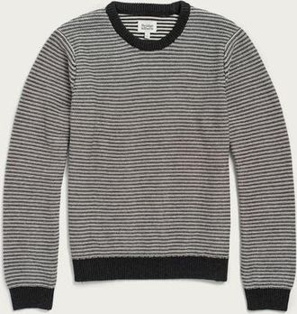 Bridge & Burn Ansel Sweater in Charcoal Stripe at Nordstrom, Size Xx-Large