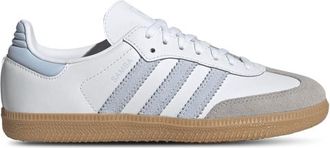 adidas Kids Originals Samba - Boys Grade School Shoes Blue/White Size 04.0