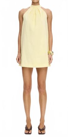 Kivari Arlette Mini Dress In Butter