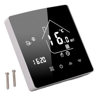 OEM 1 Termostato Programable Wi-fi Con Pantalla T&aacute;ctil Lcd De 7 D&iacute;as, Control Por Voz, Aplicaci&oacute;n Tuya, Calefacci&oacute;n De 95-240 V