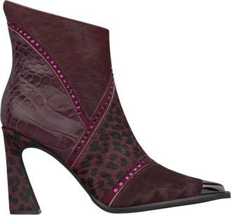 Alma En Pena Enkellaars met gemengde hak - Dames - Cowboylaarzen - Rood - 41 EU - Schoenen