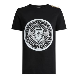Balmain Mujer, Camisetas, Negro, Talla: XS