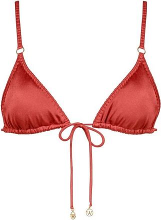 Watercult Crafted Essentials Bikini Top No. 7231 Bikini-Top f&uuml;r Damen | rot