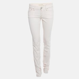Isabel Marant Etoile Pink Corduroy Skinny Fit Jeans