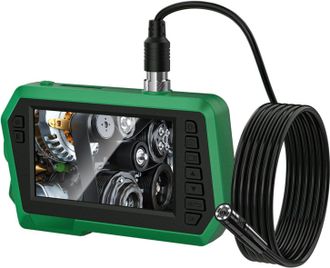 OEM Endoscopio Industrial De Doble Lente, C&aacute;mara De Endoscopia Digital 1080p Con Lente Impermeable Ip67 De 8 Mm, C&aacute;mara Para Alcantarillado Con Pantalla L