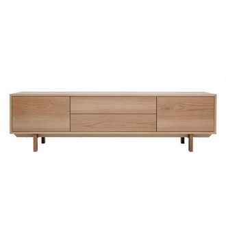 Miliboo Miliboo - Mueble Tv N&oacute;rdico De Madera Clara 180 Cm Sid