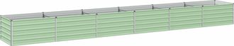 vidaXL Cama De Jard&iacute;n Elevada Verde Pastel 600 X 80 X 55 Cm Vidaxl