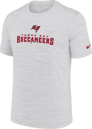 Nike Tampa Bay Buccaneers Velocity Nike Mens Dri-FIT NFL T-Shirt in White | NKPQ10A8B-X3B