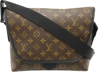 Louis Vuitton Pre-owned Monogram Macassar Messenger Bag - - Pre-owned - Uomo - Marrone - ONE SIZE