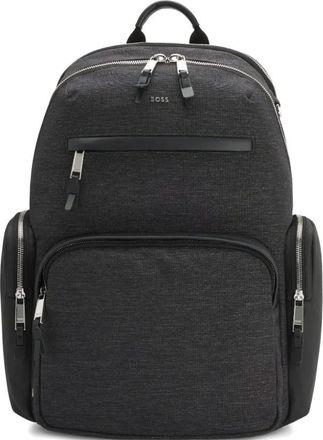 BOSS Zaino con logo - Grigio