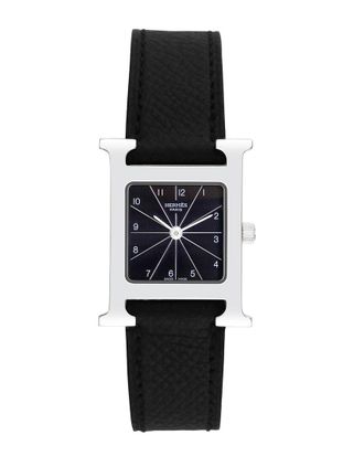 Herm&egrave;s Womens H Hour Watch, Circa 2000s (Authentic Pre-Loved)