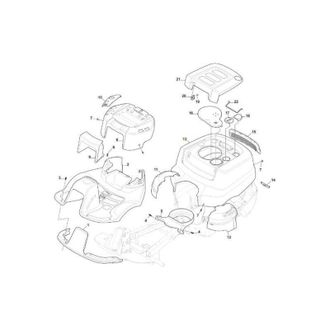 STIGA Sports Cap&oacute; Del Motor Pkel Amarillo Stiga Original Stiga - 337076804/0