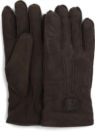 Warmbat Heren Su&egrave;de Handschoenen met Merinowol Voering - Heren - Handschoenen - Bruin - S - Wol - Accessoires