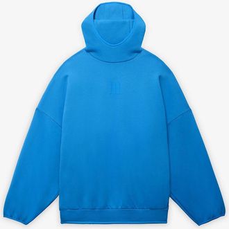adidas Mens Ath Hood - Blue - Size: 40
