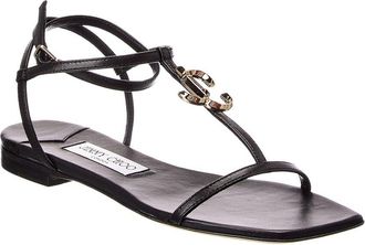 Jimmy Choo London JC Leather Sandal