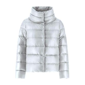 Herno Dames, Jassen, Blauw, Maat: L Nylon