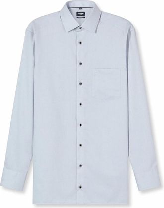 Olymp Olymp - Casual overhemd - Heren - Overhemden - Grijs - Maat: 3XL