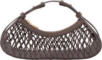 Cult Gaia Shala Schoudertas - Dames - Schoudertassen - Bruin - ONE Size - Leer - Tassen