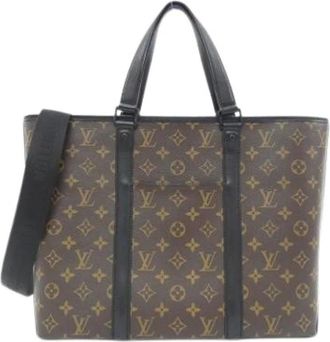 Louis Vuitton Pre-owned Tote Bags, unisex, Brown, Size: ONE SIZE Pre-owned Vintage Tote Bag