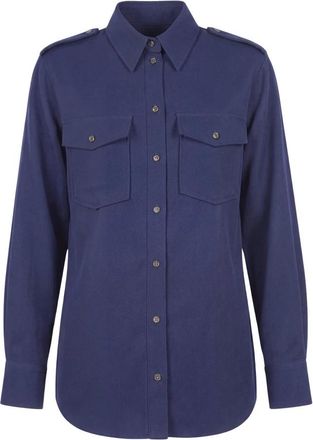 ottod'Ame Donna, Camicette, Blu, XS, new