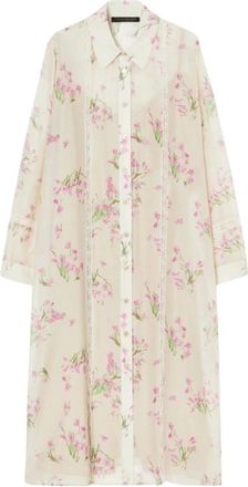 Marina Rinaldi Dames, Jurken, Beige, Maat: XL Katoen