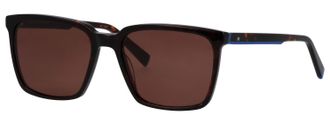 Humphrey's Sonnenbrille HUMPHREY&acute;S EYEWEAR 588181, Damen, blau (havanna), gemustert, leicht durchscheinend, Sonnenbrillen Sonnenbrille, Form rechteckig, blauen A