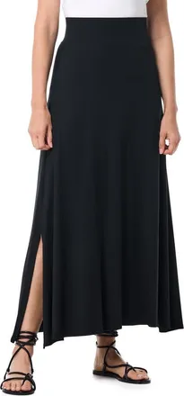 Coolibar Fabyan Maxi Skirt, UPF 50+ Sun Protection in Black at Nordstrom, Size Xx-Large