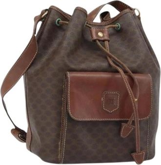Celine Pre-owned Backpacks, female, Brown, Size: ONE SIZE Pre-owned Vintage Backpack